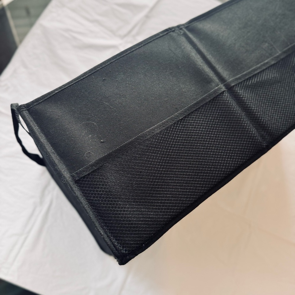 Fold Away Car Trunk Organizer, Black, 22" x 10" x 11", Non-Slip - Picture 9 of 16